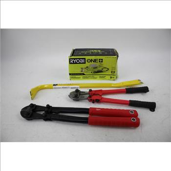 Ryobi Rotary Tool, Stanley Ripping Chisel, Milwaukee 14