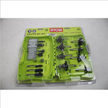 Ryobi Router Bit Set