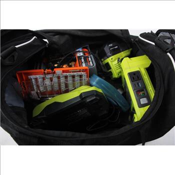 Ryobi, Smartraps, Adidas Black Backpack