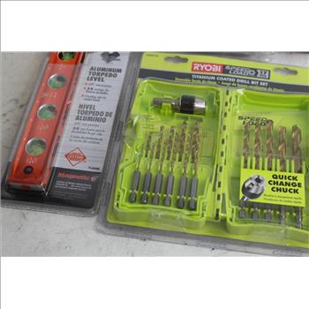 Ryobi Titanium Drill Bit Set 17 Piece, Swanson Savage Torpedo Level And More