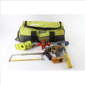 Ryobi Tool Bag With Tools, 5+ Pieces
