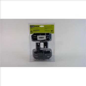 Ryobi Tool Battery, Two Pack