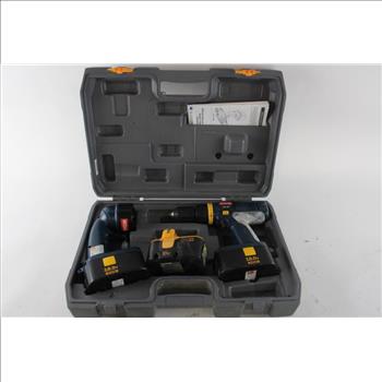 Ryobi Tool Box With All Driver, Battery And More