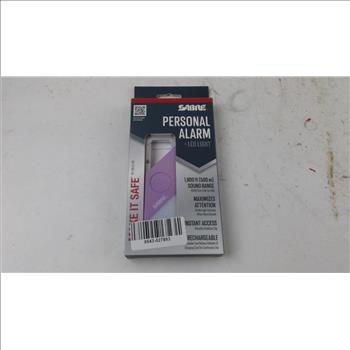 Sabre Personal Alarm + LED Light