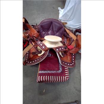 Saddle, Pad And Spur