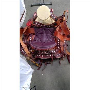 Saddle, Pad And Spur