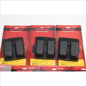 Safariland Double Mag Pouch STX Tactical Without Flap: 7 Pieces