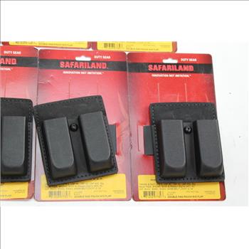 Safariland Double Mag Pouch STX Tactical Without Flap: 7 Pieces