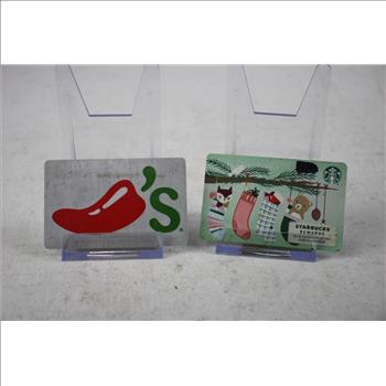 Safeway, Chili's, And More Gift Card Lot, 6 Pieces