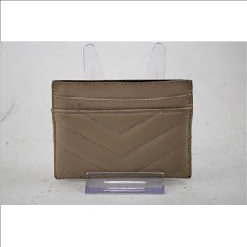 Saint Laurent Cassandre Card Holder  - Doublechecked By Entrupy
