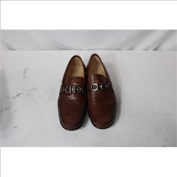 Salvatore Ferragamo Alligator Dress Shoes Size 9