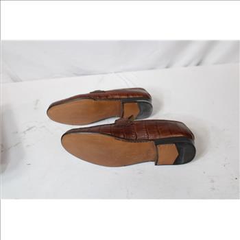Salvatore Ferragamo Alligator Dress Shoes Size 9