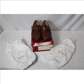 Salvatore Ferragamo Alligator Dress Shoes Size 9