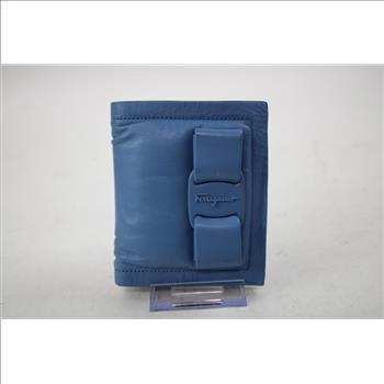 Salvatore Ferragamo Viva Bow Ribbon Mini Wallet - Doublechecked By Entrupy
