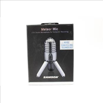 Samson Meteor USB Microphone With Noise Cancellation Software