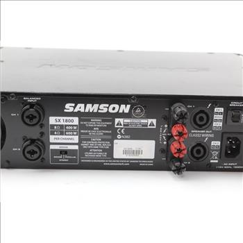 Samson SX1800 Power Amp