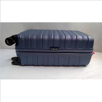Samsonite 4-Wheel Carry On Hard Shell Suitcase, Blue