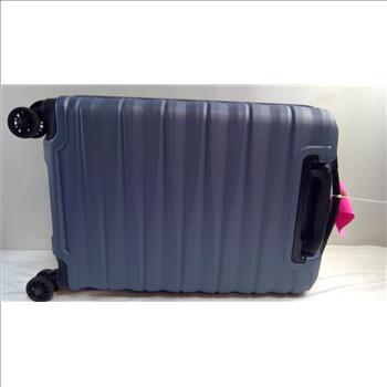 Samsonite 4-Wheel Carry On Hard Shell Suitcase, Blue