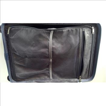 Samsonite 4-Wheel Carry On Hard Shell Suitcase, Blue