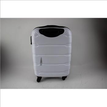 Samsonite 4-Wheel Spinner Hardshell Suitcase, White