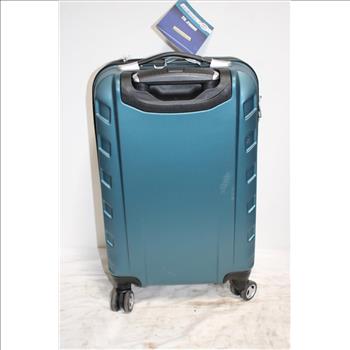 Samsonite Androla DLX 4-Wheel  Hardshell Rolling Suitcase, Blue