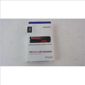 Samsung 990 Pro With Heatsink 1 Terrabyte NVMe M.2 SSD