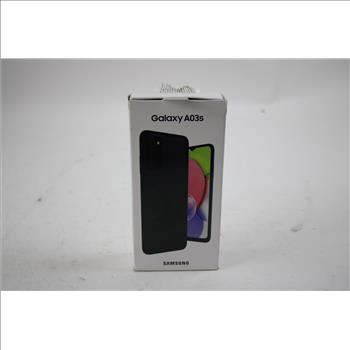 Samsung A03S Smartphone, 32GB, Black - NEW IN OPEN BOX