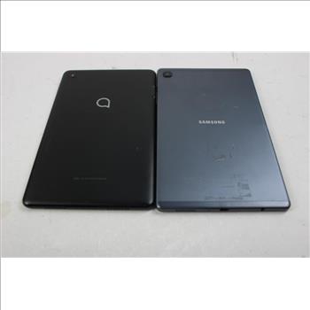 Samsung + Alcatel Tablets, 2 Pieces