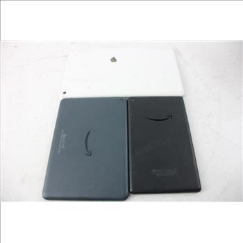Samsung And Amazon Fire Tablet Lot - 6 Tablets