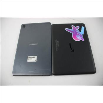 Samsung And Amazon Tablets, 2 Pieces
