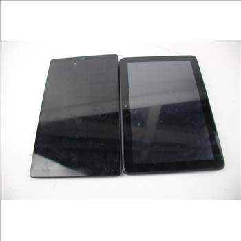 Samsung And Amazon Tablets, 2 Pieces