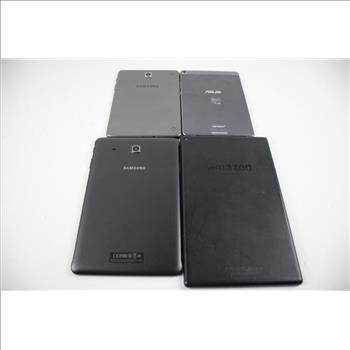 Samsung And More Tablet Bulk Lot, 4 Pieces
