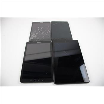 Samsung And More Tablet Bulk Lot, 4 Pieces