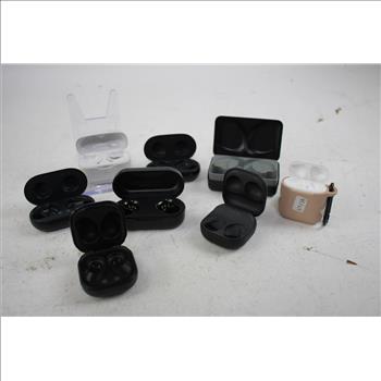 Samsung And More Wireless Earbud Case Bulk Lot, 20+ Pieces