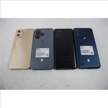 Samsung, Blu, Umigi Cell Phone Lot, 4 Pieces, Sold For Parts