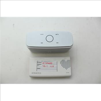 Samsung Bluray Players, Romoss Powerbank, DCSS Bluetooth Speaker: 4 Items