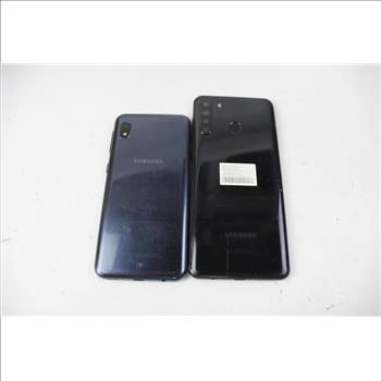 Samsung Cell Phone Lot, 2 Pieces, Sold For Parts