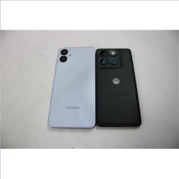 Samsung Cell Phone Lot, 2 Pieces, Sold For Parts