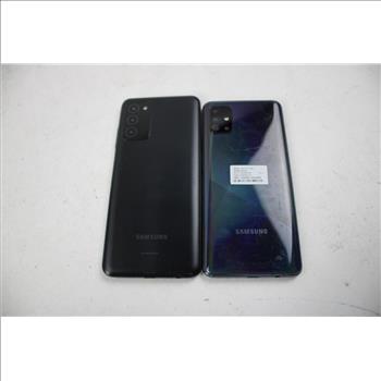 Samsung Cell Phone Lot, 2 Pieces, Sold For Parts
