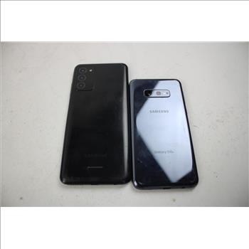 Samsung Cell Phone Lot, 2 Pieces, Sold For Parts