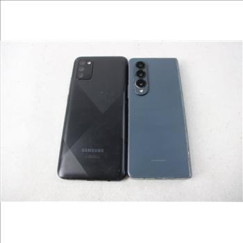 Samsung Cell Phone Lot, 2 Pieces, Sold For Parts