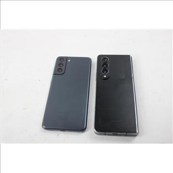 Samsung Cell Phone Lot, 2 Pieces, Sold For Parts