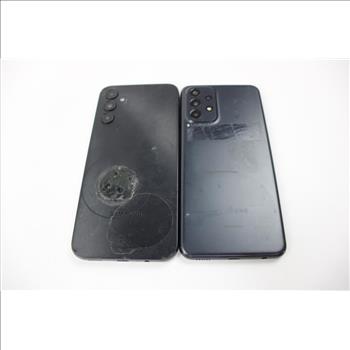 Samsung Cell Phone Lot, 2 Pieces, Sold For Parts