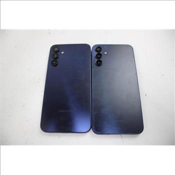 Samsung Cell Phone Lot, 2 Pieces, Sold For Parts