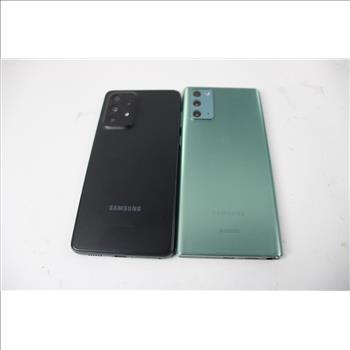 Samsung Cell Phone Lot, 2 Pieces, Sold For Parts