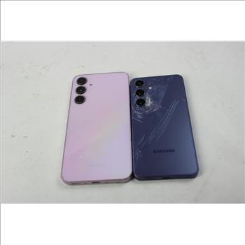 Samsung Cell Phone Lot, 2 Pieces, Sold For Parts