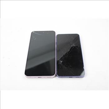 Samsung Cell Phone Lot, 2 Pieces, Sold For Parts