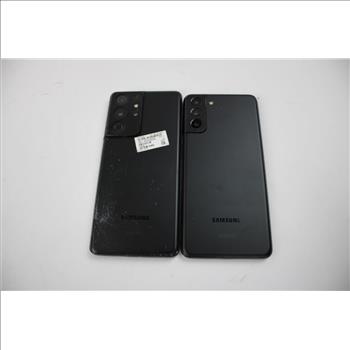 Samsung Cell Phone Lot, 2 Pieces, Sold For Parts