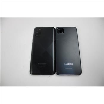 Samsung Cell Phone Lot, 2 Pieces, Sold For Parts