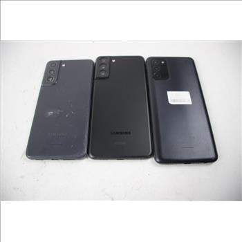 Samsung Cell Phone Lot, 3 Pieces, Sold For Parts